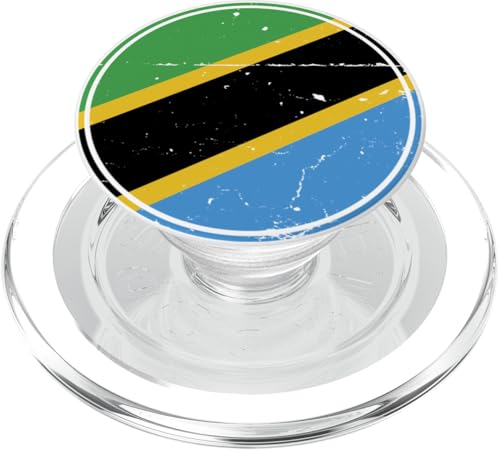 Tansania Tansanische Flagge Tansanier PopSockets PopGrip für MagSafe Tansania Tansanische Flagge Tansanier PopSockets PopGrip für MagSafe von Souvenir Tanzania Tansanische Tansania Geschenke