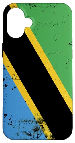 Tansania Vintage Tansanische Flagge Tansanier Hülle für iPhone 16 Plus Tansania Vintage Tansanische Flagge Tansanier Hülle für iPhone 16 Plus von Souvenir Tanzania Tansanische Tansania Geschenke