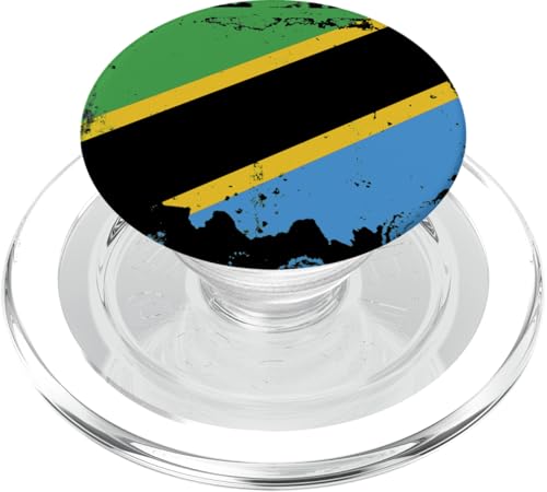 Tansania Vintage Tansanische Flagge Tansanier PopSockets PopGrip für MagSafe Tansania Vintage Tansanische Flagge Tansanier PopSockets PopGrip für MagSafe von Souvenir Tanzania Tansanische Tansania Geschenke