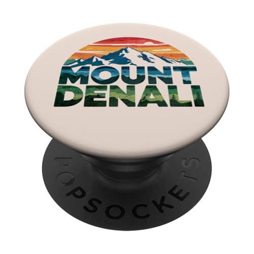 Mount Denali Souvenir / Mt. Denali PopSockets Klebender PopGrip von Souvenirladen Mount Denali