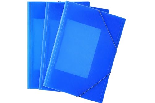 Souvik Dokumententasche A4 Aktenordner für Büro und Schule 3er-Pack Wasserdicht Translucent Mit Gummizug Für Schnellhefter und Dokumentenaufbewahrung Souvik Dokumententasche A4 Aktenordner für Büro und Schule 3er-Pack Wasserdicht Translucent Mit Gummizug Für Schnellhefter und Dokumentenaufbewahrung von Souvik