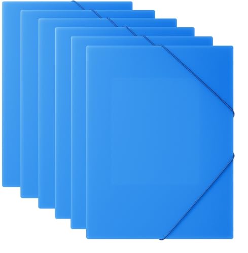 Souvik Dokumententasche A4 Aktenordner für Büro und Schule 6er-Pack Wasserdicht Translucent Mit Gummizug Für Schnellhefter und Dokumentenaufbewahrung Souvik Dokumententasche A4 Aktenordner für Büro und Schule 6er-Pack Wasserdicht Translucent Mit Gummizug Für Schnellhefter und Dokumentenaufbewahrung von Souvik