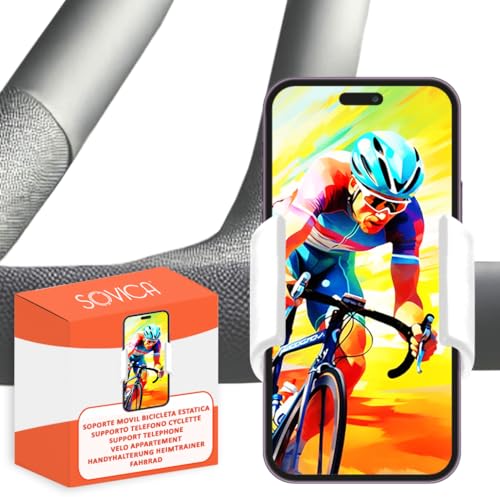Handyhalterung Heimtrainer Fahrrad universell Indoor Cycling Bike Spinning Bike fitnessbike passend für Smartphones bis zu 7,6" Bildschirmgröße handyhalterung fahrradtrainer weiß Handyhalterung Heimtrainer Fahrrad universell Indoor Cycling Bike Spinning Bike fitnessbike passend für Smartphones bis zu 7,6" Bildschirmgröße handyhalterung fahrradtrainer weiß von Sovica