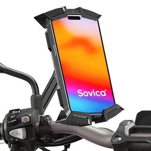 Handyhalterung Motorrad Roller Befestigung am Ruckspiegel aus Edelstahl 360º gultige schutzhulle fur Smartphones bis 7.5" handyhalter Motorrad handyhalterung Handyhalterung Motorrad Roller Befestigung am Ruckspiegel aus Edelstahl 360º gultige schutzhulle fur Smartphones bis 7.5" handyhalter Motorrad handyhalterung von Sovica