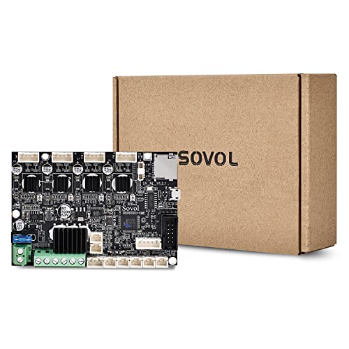 Sovol Ender 3 Silent Mainboard Upgrade 32-bit Motherboard mit TMC2209 Treibern BootLoader 3D Drucker Steuerungen Zubehör für Ender 3 V2/Ender 3 Pro/Ender 3 Neo von Sovol