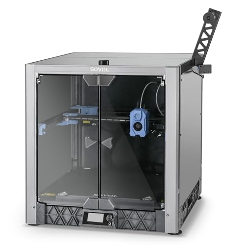 Sovol SV08 Enclosure, 3D Drucker Metall Gehärtetes Glas Offenes Gehäuse Konstanttemperatur Staubdicht Transparentes Gehäuse für SV08 3D Drucker von Sovol