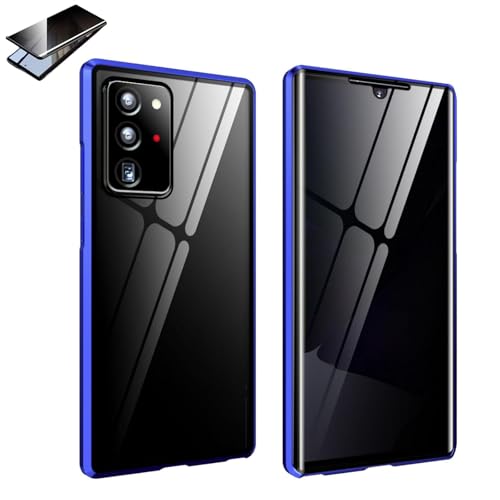 Techterio for Samsung S23 Ultra Privacy Case, Techterio for Samsung Privacy Case, Techterio Anti Peeping Phone Case for Samsung S21 S22 S23 S24 Fe Plus Ultra (Blue,for S21) von Sovtay