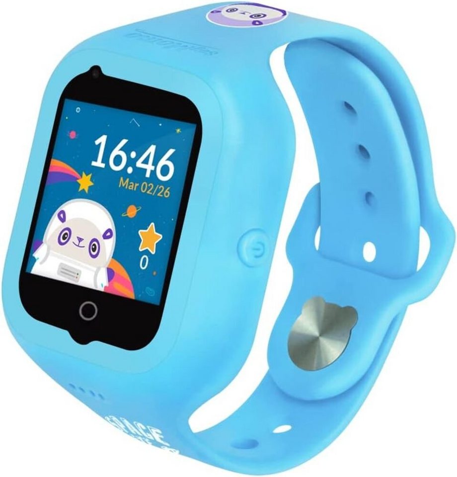 Soymomo Smartwatch, Kinder Handy GPS-Uhr mit 4G Kamera Telefon Anruf Sprachnachrichten von Soymomo