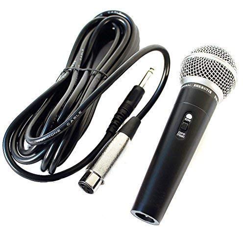 Soytich Mikrofon Dynamisches Gesangsmikrofon Studio, 5m Kabel Microphone (NR58) von Soytich