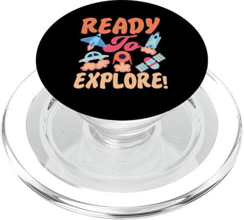 Bereit zum Erkunden! Weltraum und Universum PopSockets PopGrip für MagSafe Bereit zum Erkunden! Weltraum und Universum PopSockets PopGrip für MagSafe von Space Astronaut And Mars Space Travel Designs