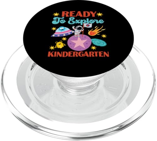 Bereit zum Erkunden des Kindergartens für Kinder PopSockets PopGrip für MagSafe Bereit zum Erkunden des Kindergartens für Kinder PopSockets PopGrip für MagSafe von Space Astronaut And Mars Space Travel Designs