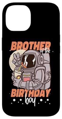 Bruder des Geburtstagskindes, Astronaut und Raumfahrer Hülle für iPhone 14 von Space Astronaut And Mars Space Travel Designs