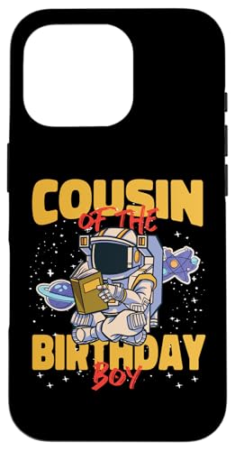 Cousin des Geburtstags Junge Astronaut Hülle für iPhone 16 Pro Cousin des Geburtstags Junge Astronaut Hülle für iPhone 16 Pro von Space Astronaut And Mars Space Travel Designs