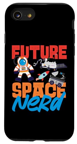 Future Space Nerd Astronaut für Kinder Hülle für iPhone SE (2020) / 7 / 8 von Space Astronaut And Mars Space Travel Designs