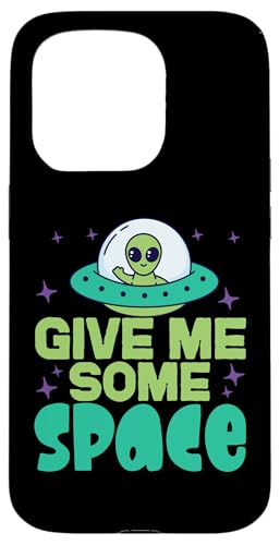 Gib mir etwas Space Alien in UFO Hülle für iPhone 15 Pro Gib mir etwas Space Alien in UFO Hülle für iPhone 15 Pro von Space Astronaut And Mars Space Travel Designs