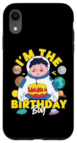 I'm The Birthday Boy Astronaut mit Kuchen Hülle für iPhone XR I'm The Birthday Boy Astronaut mit Kuchen Hülle für iPhone XR von Space Astronaut And Mars Space Travel Designs