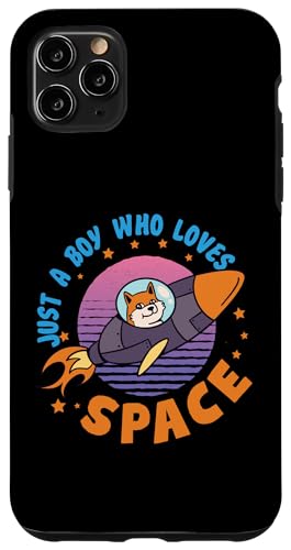 Nur ein Junge, der Space Dog in Rocket liebt Hülle für iPhone 11 Pro Max Nur ein Junge, der Space Dog in Rocket liebt Hülle für iPhone 11 Pro Max von Space Astronaut And Mars Space Travel Designs