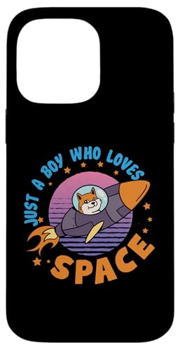 Nur ein Junge, der Space Dog in Rocket liebt Hülle für iPhone 14 Pro Max Nur ein Junge, der Space Dog in Rocket liebt Hülle für iPhone 14 Pro Max von Space Astronaut And Mars Space Travel Designs