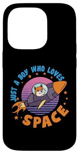 Nur ein Junge, der Space Dog in Rocket liebt Hülle für iPhone 14 Pro Nur ein Junge, der Space Dog in Rocket liebt Hülle für iPhone 14 Pro von Space Astronaut And Mars Space Travel Designs