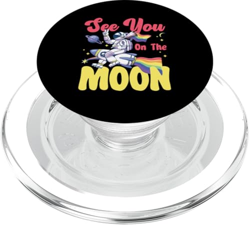 Wir sehen uns auf dem Mond Astronaut PopSockets PopGrip für MagSafe Wir sehen uns auf dem Mond Astronaut PopSockets PopGrip für MagSafe von Space Astronaut And Mars Space Travel Designs