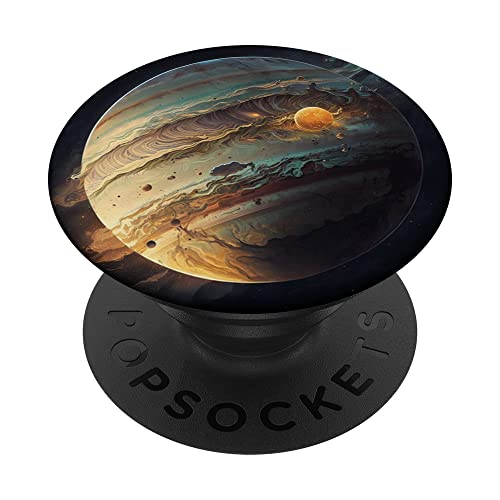Planet Jupiter PopSockets mit austauschbarem PopGrip Planet Jupiter PopSockets mit austauschbarem PopGrip von Space Astronauts Designs In Galaxy And Star System