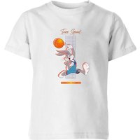 Space Jam Bugs Bunny Basketball Kids' T-Shirt - White - 3-4 Jahre von Space Jam