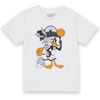 Space Jam Bugs Und Daffy Time Squad Kinder T-Shirt - Weiß - 11-12 Jahre von Space Jam
