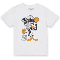 Space Jam Bugs Und Daffy Time Squad Kinder T-Shirt - Weiß - 7-8 Jahre von Space Jam