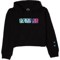 Space Jam Gradient Women's Cropped Hoodie - Black - XS - Schwarz von Space Jam