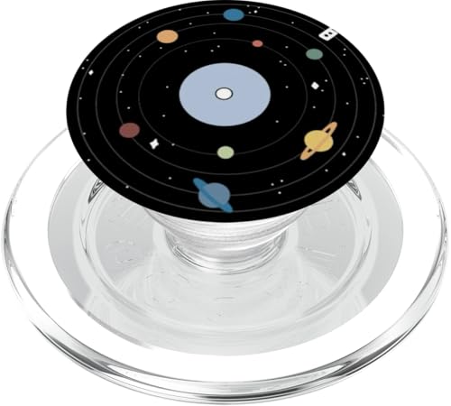 Vintage Vinyl Schallplatte / Vinyl Musik / Sonnensystem Vinyl PopSockets PopGrip für MagSafe Vintage Vinyl Schallplatte / Vinyl Musik / Sonnensystem Vinyl PopSockets PopGrip für MagSafe von Space Music