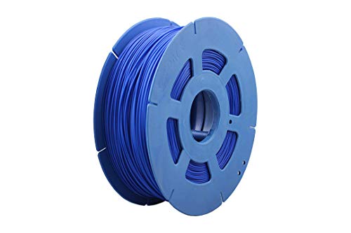 3D Drucker 1kg Filament Rolle PLA 175mm schwarz/rot/gelb/transparent/bordeaux/Dunkelbraun/Hellbraun/Camouflage/Grün top Qualität B-Ware (Blau) von Space