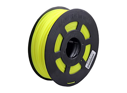 3D Drucker 1kg PLA Filament Rolle 1,75mm NEON GELB von Space