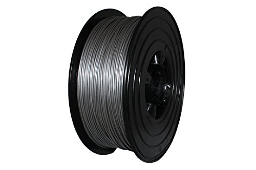 3D Drucker METALLIC Dunkelgrau 1kg PLA Filament Rolle 1,75mm von Space