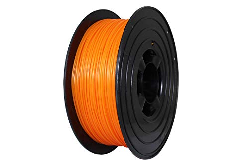 PET 3D Filament 1,75mm 1kg in Verschiedenen Farben PET-G PETG (Orange-Transparent) von Space