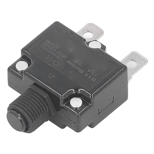 10 Stück Automatische Reset-Relais-Sicherung PC und Silberner Wasserdichter Leistungsschalter-Überlastschutz 125 250 VAC 65 ​​VDC von Spacnana