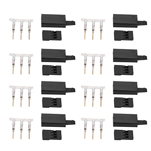100Set RC Servo -Steckerkit, 3 -Pin -Gehäuse -Stecker mit Haken, 11.041 Modell für Elektronische Instrumente, Modellflugzeug, Modellflugzeuge 100Set RC Servo -Steckerkit, 3 -Pin -Gehäuse -Stecker mit Haken, 11.041 Modell für Elektronische Instrumente, Modellflugzeug, Modellflugzeuge von Spacnana