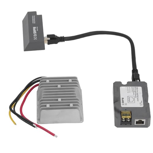 150 W GigE PoE-Injektor mit 48 Bis 57 V DC-Eingang für Dishy V2 Boost Converter 12 V auf 48 V Kit für Router von Spacnana