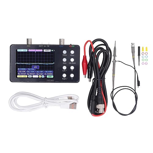 2-Kanal-Digitaloszilloskop, 3,2-Zoll-LCD, 50 M Abtastrate, 20 KB Speicher, 5 V-Kit mit Vollständiger Triggerfunktion von Spacnana