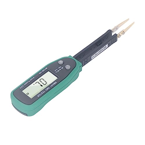 30 mΩ Smart SMD -Tester, 0,12 Auflösungsdigital -Pinzetten -Tester mit 30 MF Hohen Kapazitätstests, Widerstandskondensator -Dioden -Tester von Spacnana