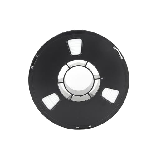 3D -Druckerfilament Hohe Hartnäckigkeit PetG -Druckmaterial für 1,75 Mm PLA ABS TPU PCL 3D Drucker Verbrauchbar (WHITE) von Spacnana