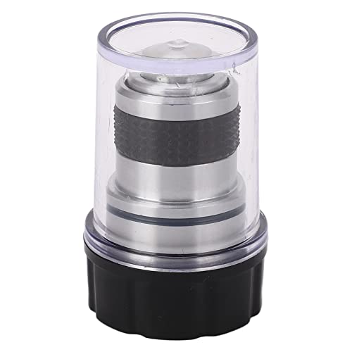 60-Fach Achromatisches Objektiv Zubehör für Biologische Mikroskope, RMS-Gewinde 185 Objektiv aus Optischem Glas von Spacnana