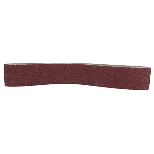 Aluminiumoxidscheifgürtel für Holzschleiftwerkzeuge aus Holz, 10pcs 27x2 Zoll 40-120 Grit Schleifband für Rostentfernung, Ideal -Enthusiasten und Profis (120 Maschen) von Spacnana