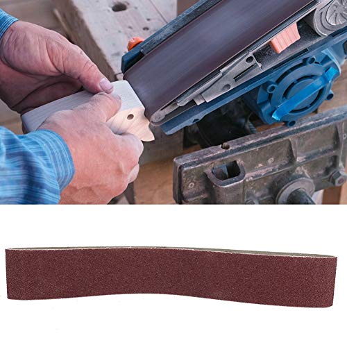 Aluminiumoxidscheifgürtel für Holzschleiftwerkzeuge aus Holz, 10pcs 27x2 Zoll 40-120 Grit Schleifband für Rostentfernung, Ideal -Enthusiasten und Profis (60 Maschen) von Spacnana