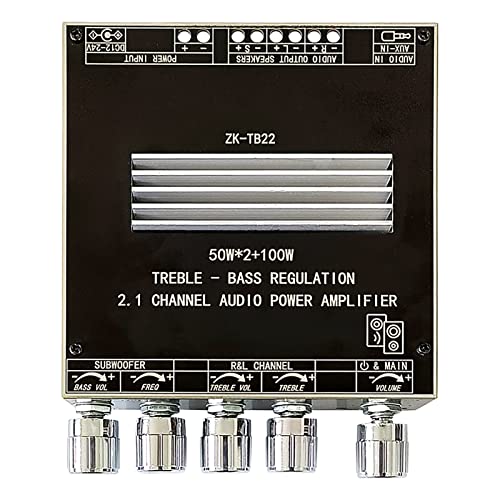 Bluetooth-Audioverstärkerplatine, 2.1-Kanal-Kabellos, Stufenlose Abstimmung, Bluetooth-Audioverstärkerplatine, Audio-Leistungsverstärker, Empfänger und Verstärker Bluetooth-Audioverstärkerplatine, 2.1-Kanal-Kabellos, Stufenlose Abstimmung, Bluetooth-Audioverstärkerplatine, Audio-Leistungsverstärker, Empfänger und Verstärker von Spacnana