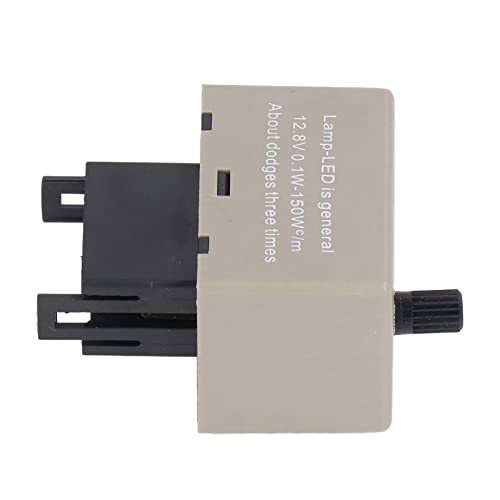Einstellbares LED-Blinkrelais, LED-Blitzmodul, Einstellbare Blitzgeschwindigkeit, LED-Blinker, Elektronischer LED-Blinker 8P 8-polig, Elektronische Kfz-Blinker von Spacnana