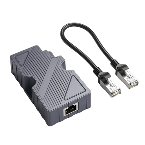 Für Starlink Dishy V2 auf RJ45-Adapter, Hochgeschwindigkeitsverbindung, PoE-Injektor, Kompatibles Ethernet-Kabel und Konverter-Set von Spacnana