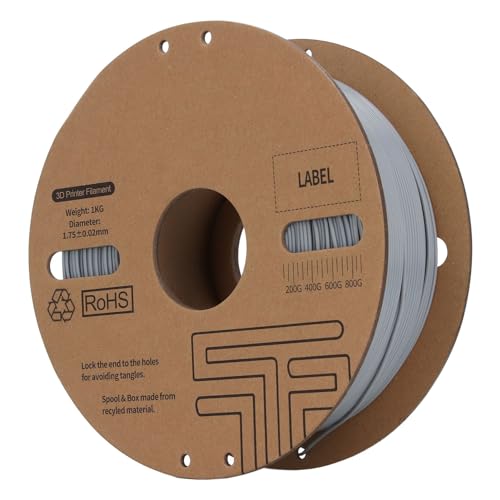 PLA -Print -Filament, 1,75 Mm PLA -Filament Hochgeschwindigkeitsdruck Hoher Genauigkeit 1 Kg Spool Starke Zähigkeit Breite Kompatibilität mit, Thermoplastikfilament von Spacnana