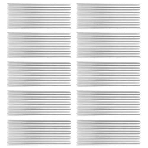 Router Aluminium Kühlkörper 10pcs Wärmeableitungen für die Speicherkühlung 40 X 8 X 100 für CPU IC -Kühlerverstärker Elektrische Geräte weiß Router Aluminium Kühlkörper 10pcs Wärmeableitungen für die Speicherkühlung 40 X 8 X 100 für CPU IC -Kühlerverstärker Elektrische Geräte weiß von Spacnana
