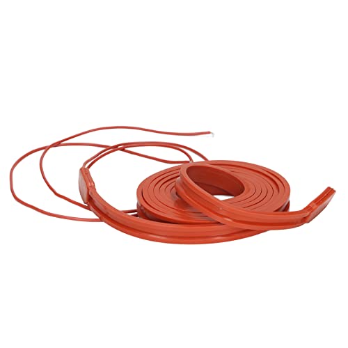 Spacnana Wasserdichte Flexible Silikonheizgürtel 150 W AC 220 V, Langlebige und Zuverlässige Heizung für Klimaanlagenkompressoren, Motoren Spacnana Wasserdichte Flexible Silikonheizgürtel 150 W AC 220 V, Langlebige und Zuverlässige Heizung für Klimaanlagenkompressoren, Motoren von Spacnana