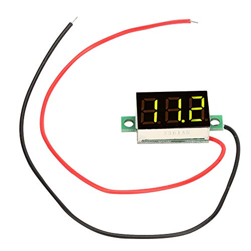 Spannungsmesser mit Digitaler Anzeige, 5 Stück, Digitales Voltmeter, LED-Panel, 0,36 Zoll, Zweidraht-Gleichspannungsmesser, DC2,7–32 V, LED-Panel-Spannung, Spannungsprüfer Spannungsmesser mit Digitaler Anzeige, 5 Stück, Digitales Voltmeter, LED-Panel, 0,36 Zoll, Zweidraht-Gleichspannungsmesser, DC2,7–32 V, LED-Panel-Spannung, Spannungsprüfer von Spacnana